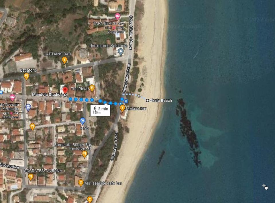 Mandola Studios - Beachside Skala  Exterior photo
